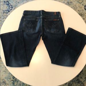 7 For All Mankind Flare Leg Jeans